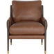 Mauti Brown / Shalimar Tobacco Leather Armchair